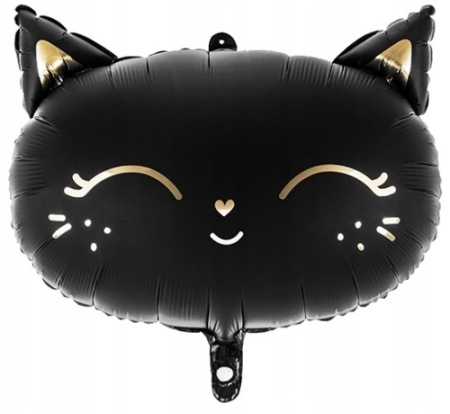 Balon-Foliowy-Kot-Kotek-Urodziny-Party-48x36cm